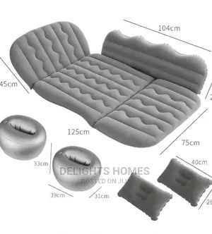 Inflatable Car Air Mattress With Electric Pump