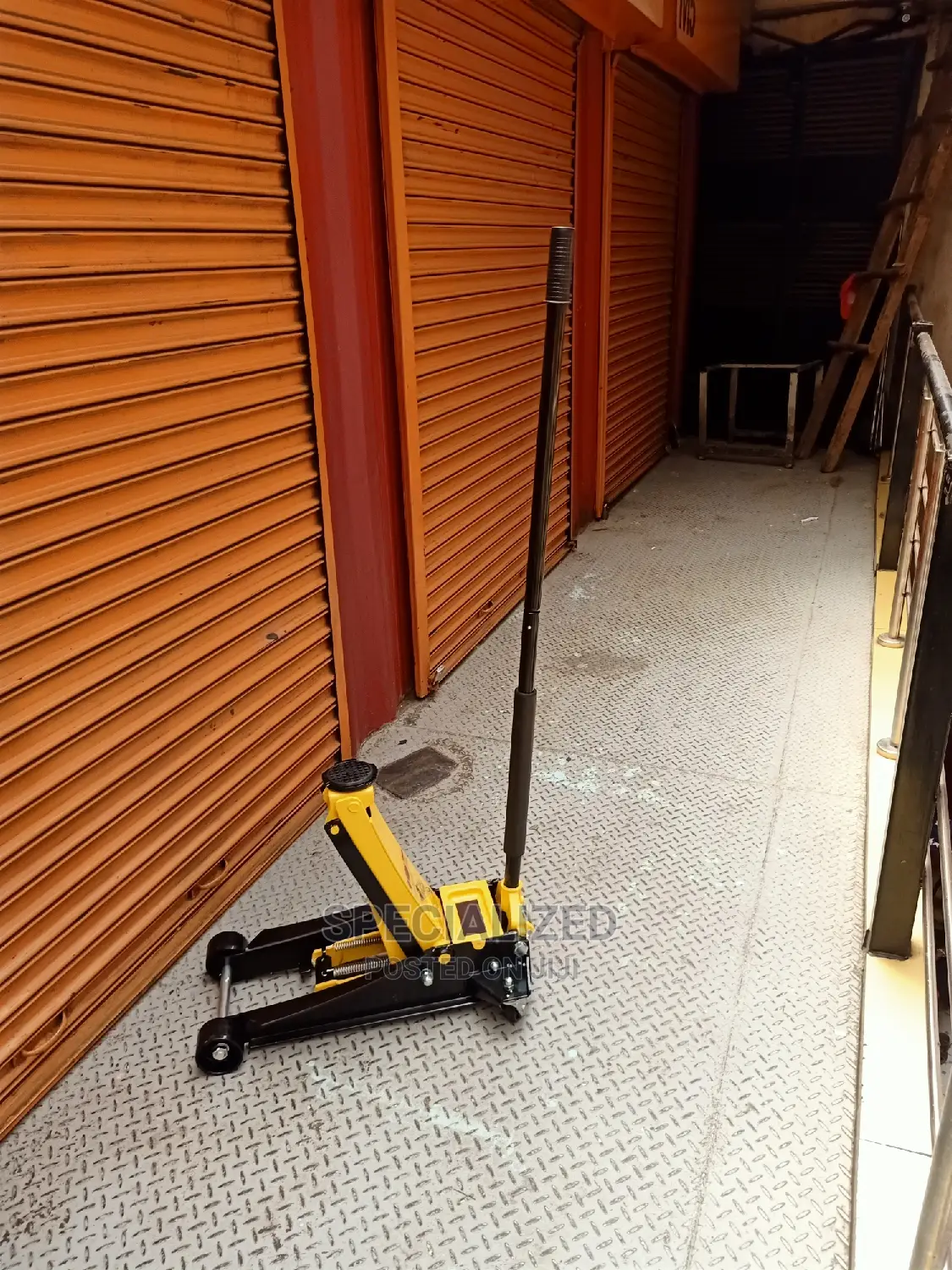 5ton Vehicle Trolley Jack Heavy Duty Dual Lift