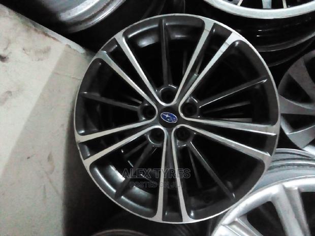 Size 17 Inches Subaru Alloy Rims Set