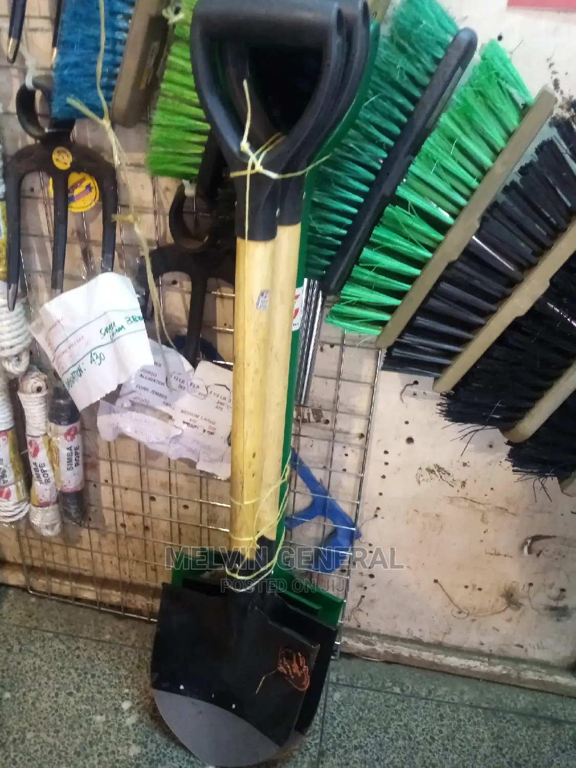 Wooden Handle Spade