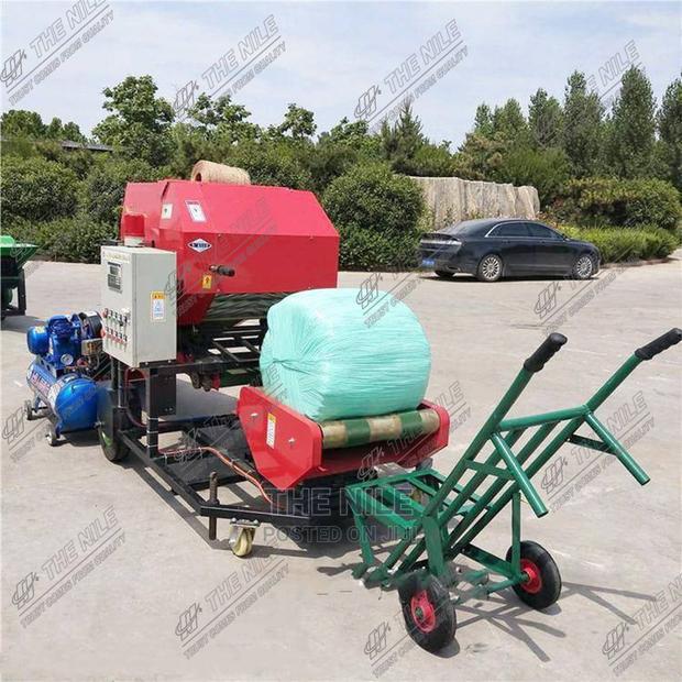 Dry and Wet Straw Baling Envelop Machine