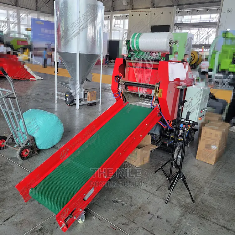 Automatic Forage Baling and Wrapping Machine