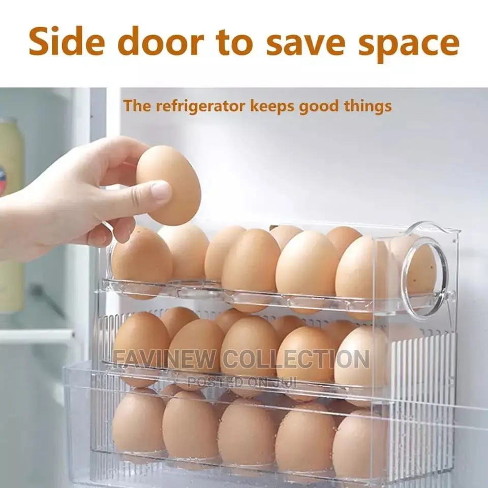 3 Layer Acrylic Layer Egg Storage Tray