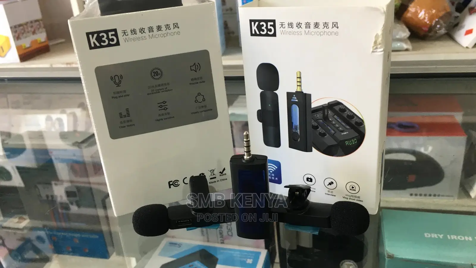 Wireless Lapel Microphone Dual Universal for Camera,Phone