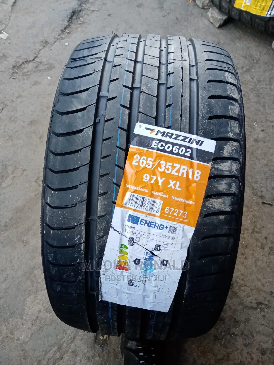 265/35r18 Mazzin Tyre