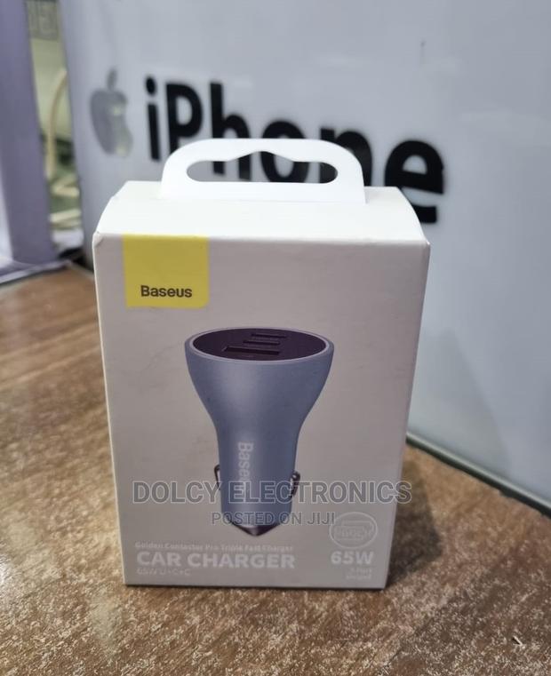 Baseus USB-A+USB-C Car Charger 65W - main view