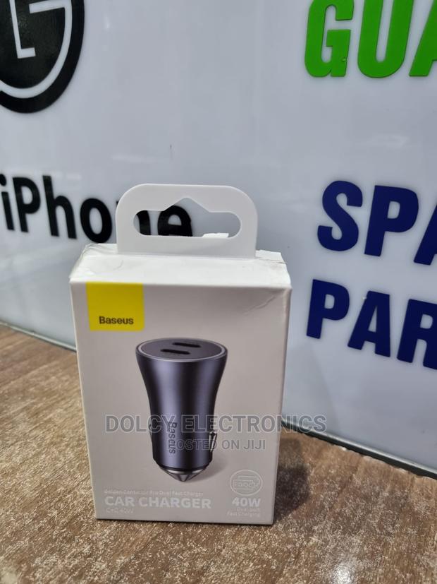 Baseus USB-A+USB-C Car Charger 40W - main view