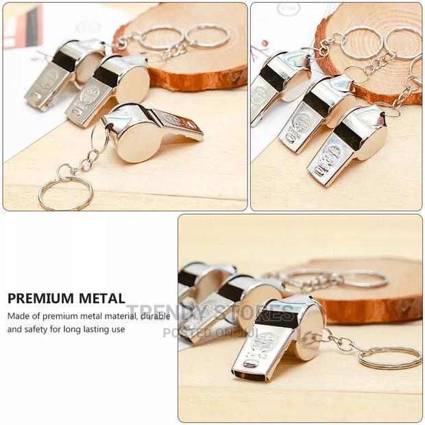 Football Metallic Referee Whistle - thumbnail 2