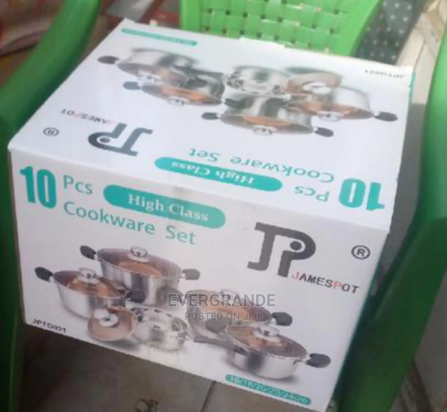 James Pot 10 Pieces Cookware