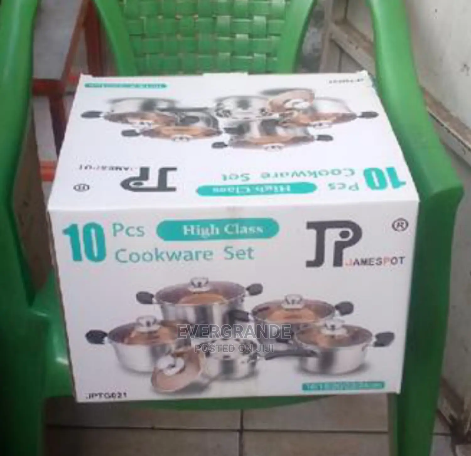 James Pot 10 Pieces Cookware