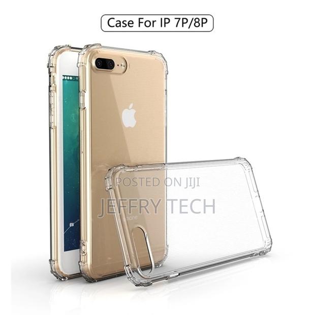 iPhone 7/8 Plus Shockproof Case (Transparent) - main view