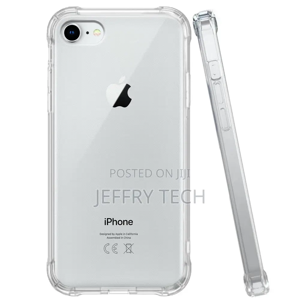 Funda Luxury Shock iPhone 7/8/Se 2020 (Transparente)