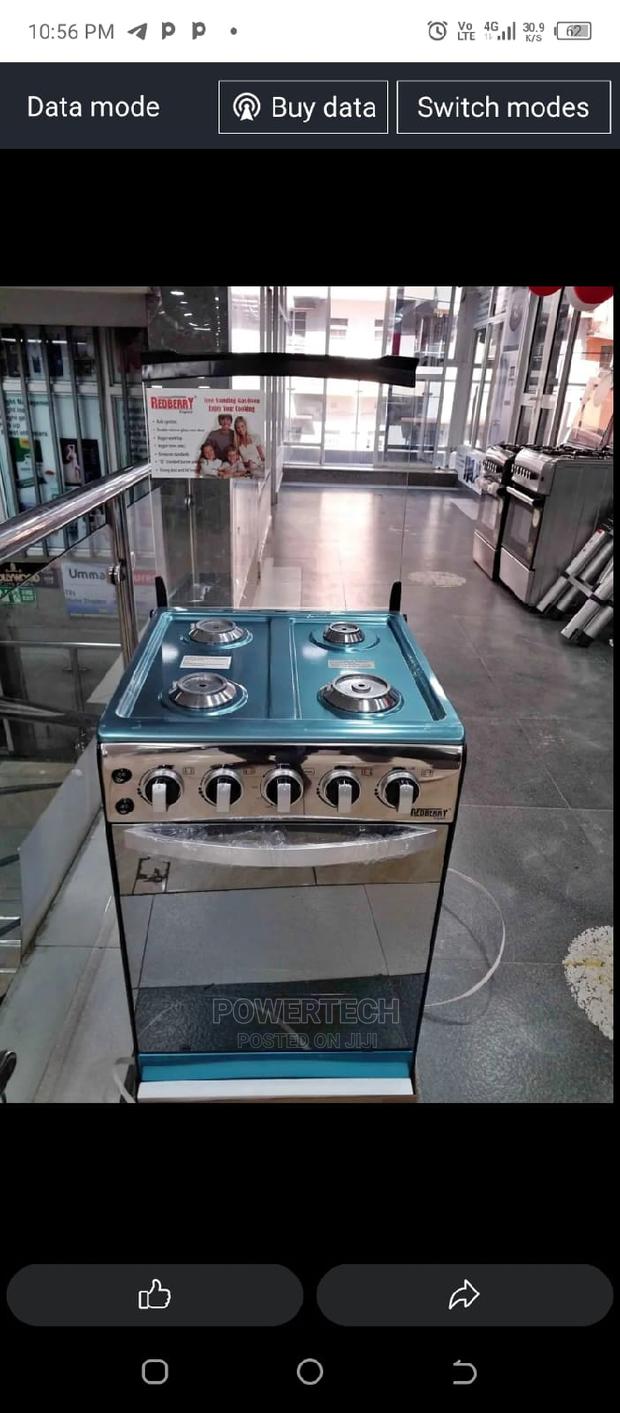 Redberry Standing Cooker Full Gas; - main view