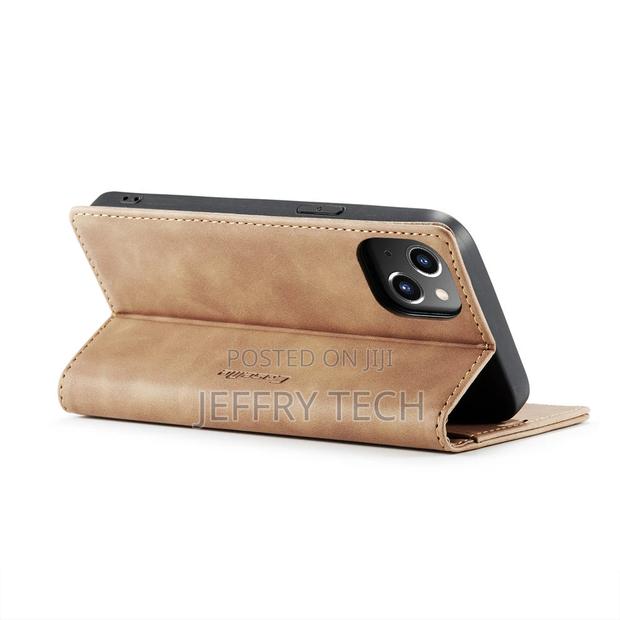 Caseme iPhone 14 Plus Flip Case (Coffee) - thumbnail 2