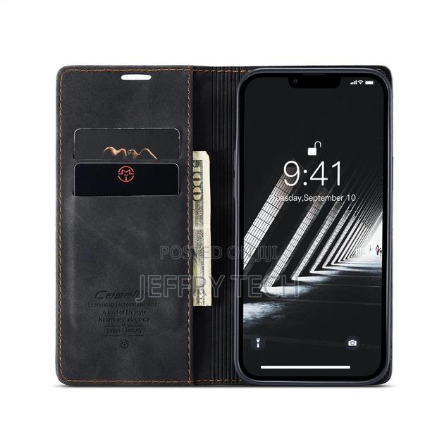 Caseme iPhone 14 Plus Flip Case (Black) - thumbnail 2