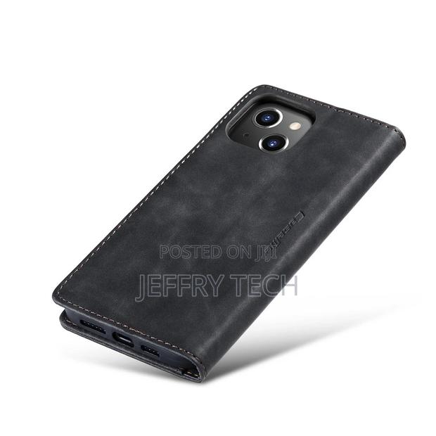 Caseme iPhone 14 Plus Flip Case (Black) - thumbnail 3