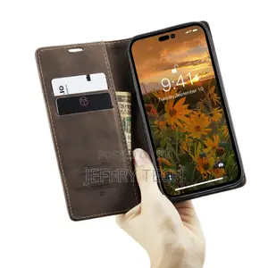 Caseme iPhone 14 Pro Folio Case (Brown)