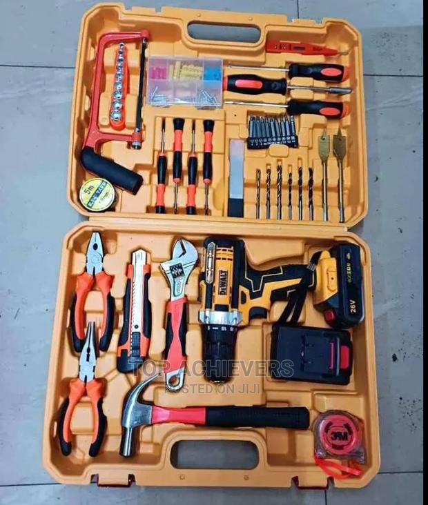 Cordless Dewalt Tool Set - main view