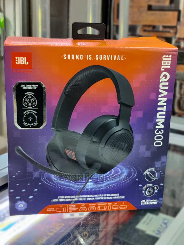 JBL Harman Quantum 300 Headphones - main view
