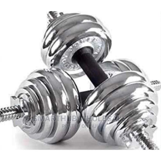 15kg Chrome Dumbbells With Case