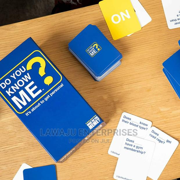 Do You Know Me Party Game? - main view