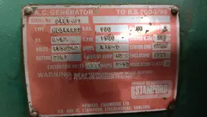 100kva Used Cummins Generator for Sale