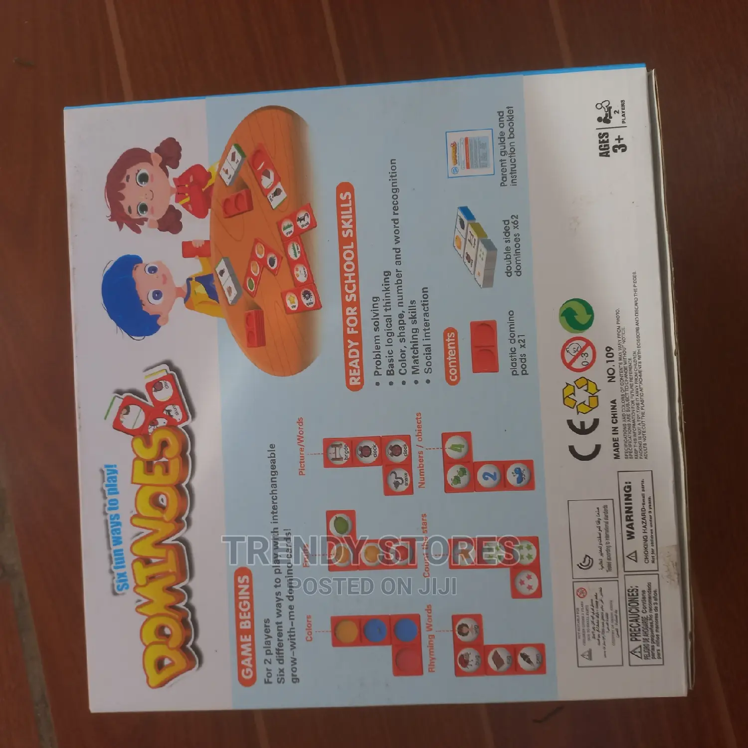 Dominoes Kids Educational Game