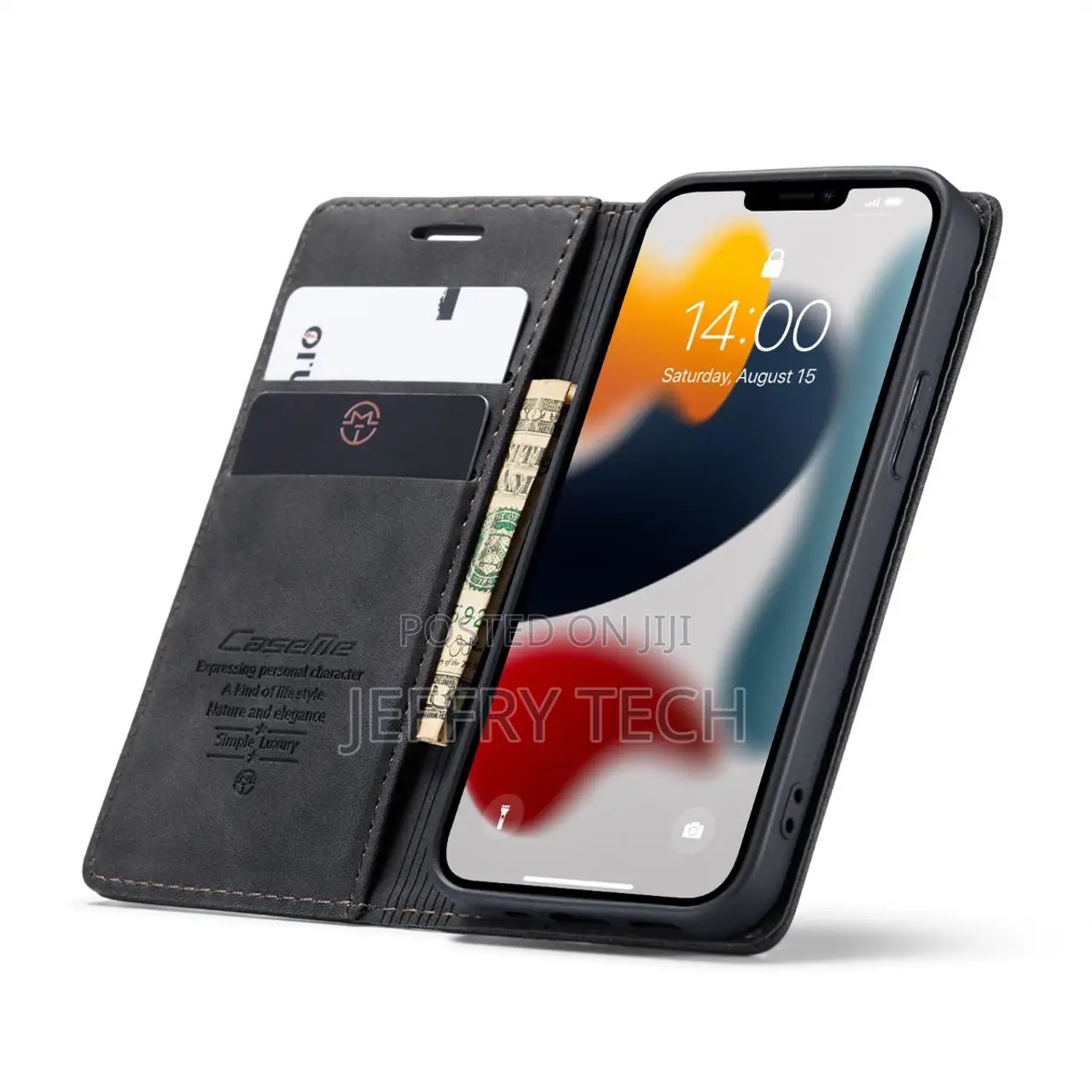Caseme Slim 2 Card Slot Wallet Case for iPhone 13 Mini