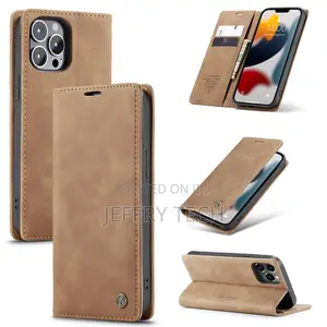 Compact Flip Quality Wallet Case Cover for iPhone 13 Pro Max