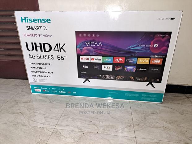Hisense55a61g Hisense 55 Inch Uhd Smart Tv - Frameles - main view