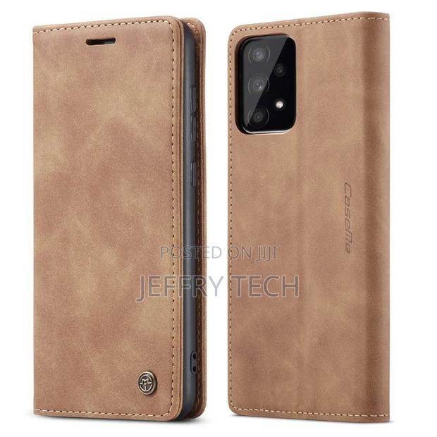 Brown Caseme Soft Quality Wallet Case for Galaxy A53 5G - thumbnail 2