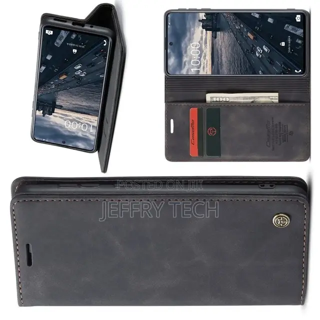 Black Galaxy A33 5G Caseme Slim 2 Card Slot Classy Wallet Ca