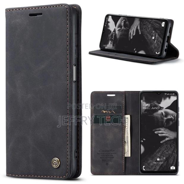 Black Galaxy A23 Caseme Compact Flip Wallet Case - thumbnail 3
