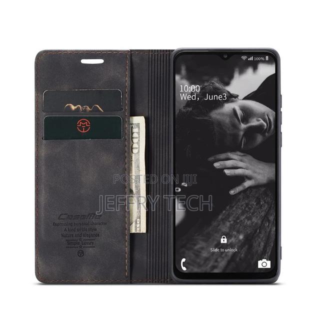 Black Galaxy A23 Caseme Compact Flip Wallet Case - thumbnail 4