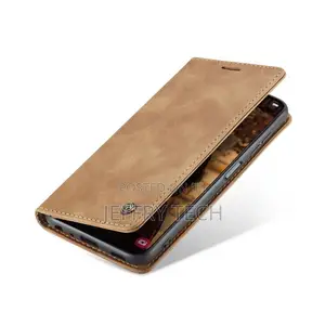 Brown Galaxy A13 Caseme Slim Quality 2 Card Slot Wallet Case