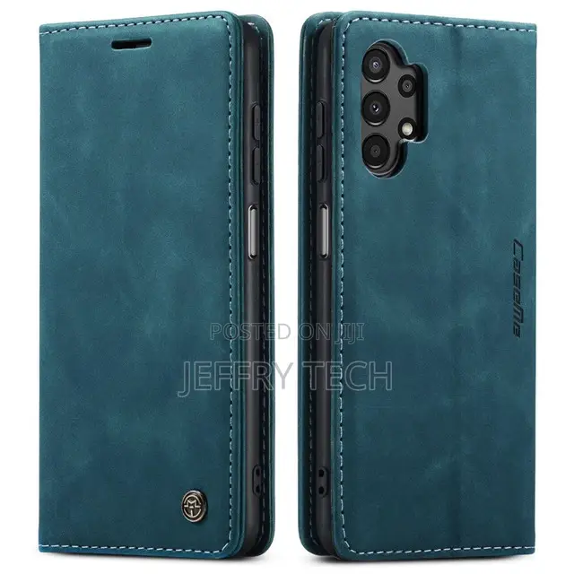 Blue Galaxy A13 Caseme Slim Soft Wallet Case Cover