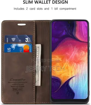 Cofee Caseme Compact Flip Wallet Case for Samsung Galaxy A70