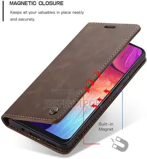 Cofee Caseme Compact Flip Wallet Case for Samsung Galaxy A70