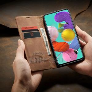 Brown Galaxy A71 Caseme Compact Flip Classy Wallet Case - thumbnail 2