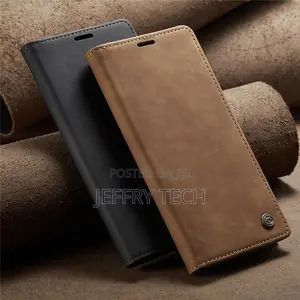 Flip Leather Phone Case for Samsung Galaxy M33 (5G) Magn