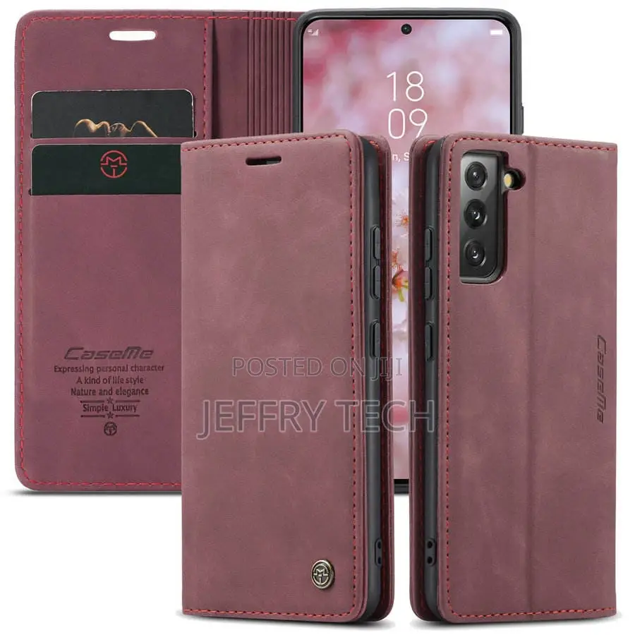 Caseme Magnetic Cover for Samsung S22 Case TPU PC Accessorie