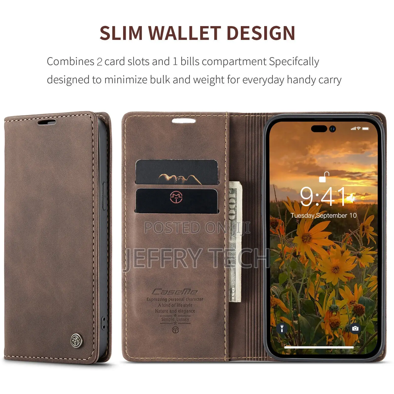 Caseme for Samsung Galaxy Note 20 Case ,Leather Magnetic Wal