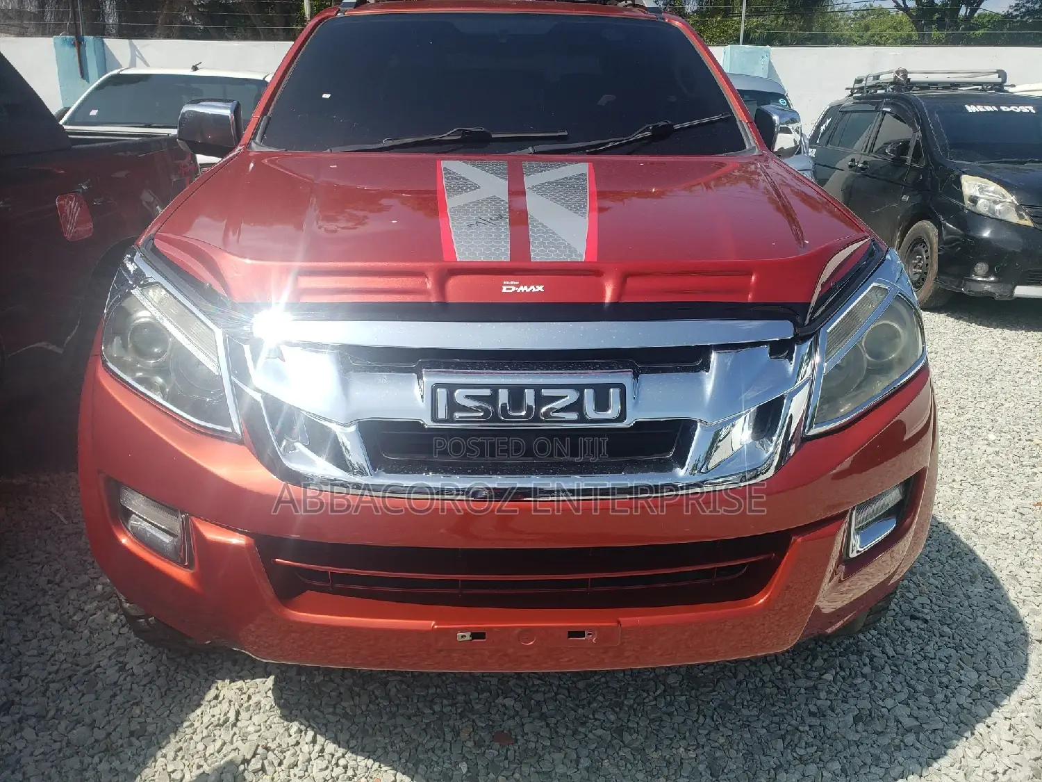 Isuzu D-Max 2015 Red
