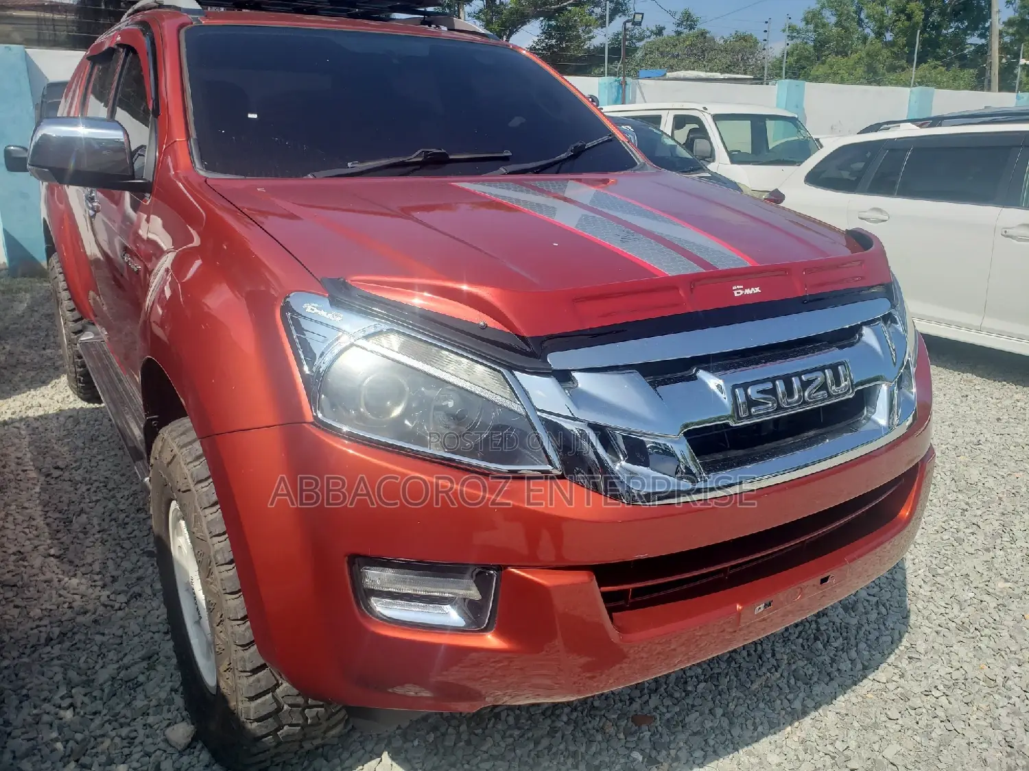 Isuzu D-Max 2015 Red