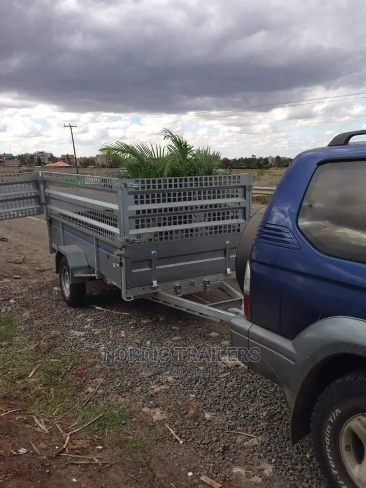 Single Axle Box Trailer