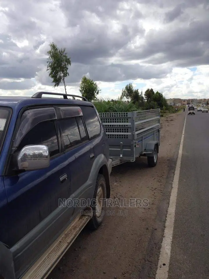 Single Axle Box Trailer