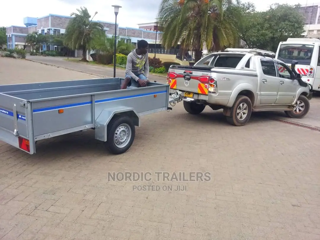 Single Axle Box Trailer