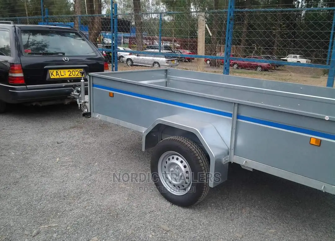 Single Axle Box Trailer