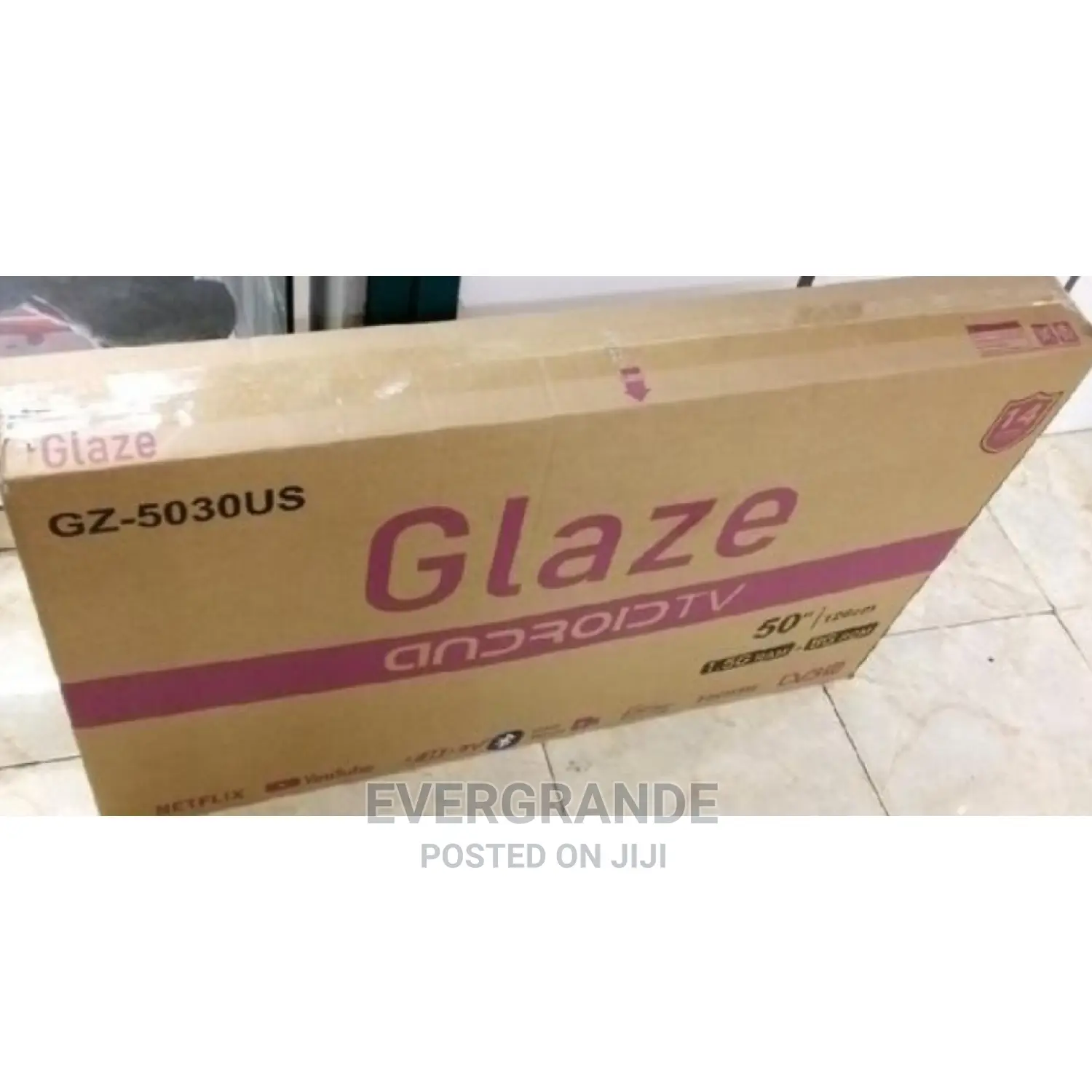 Affordable Glaze 50 Inches Smart Android Tv
