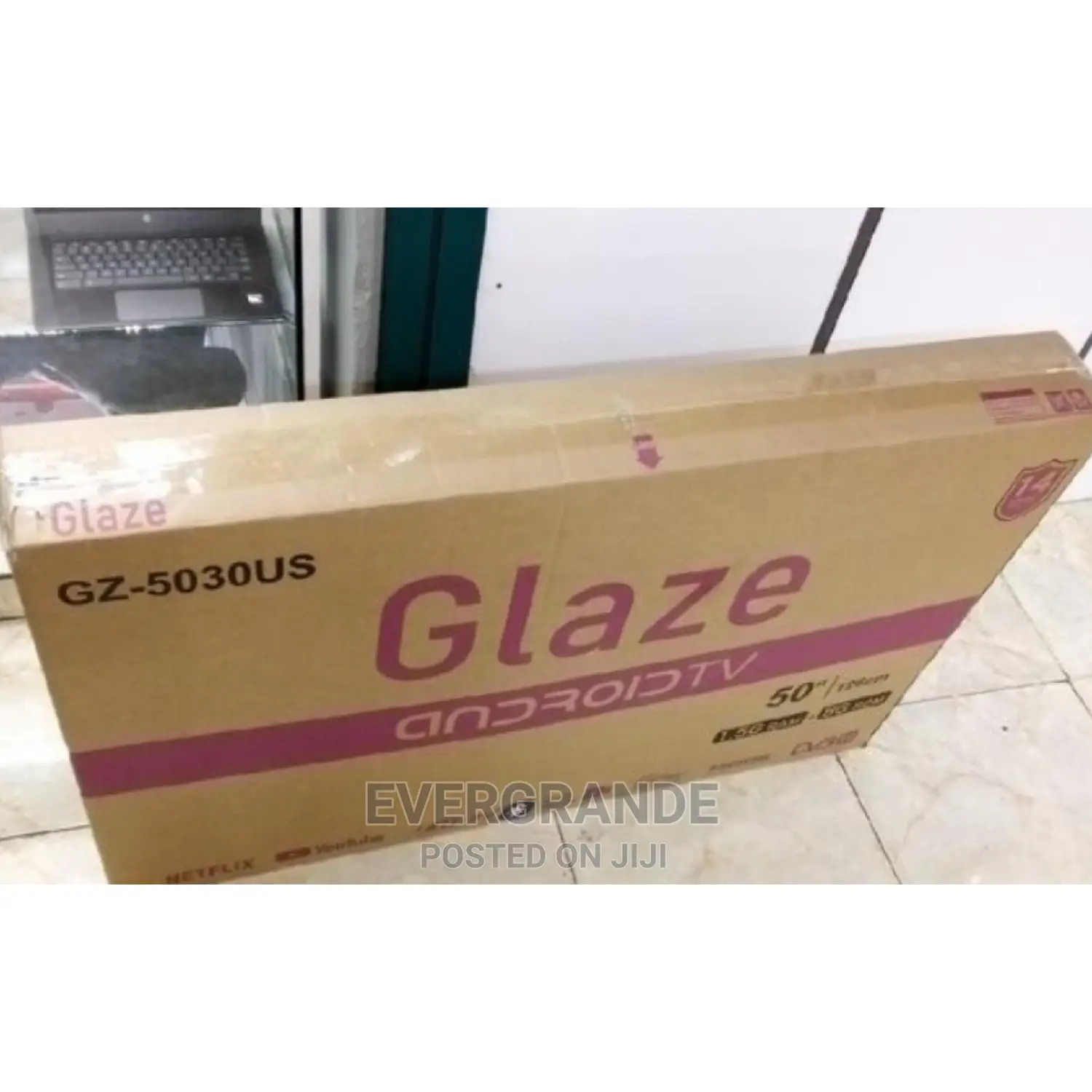 Affordable Glaze 50 Inches Smart Android Tv
